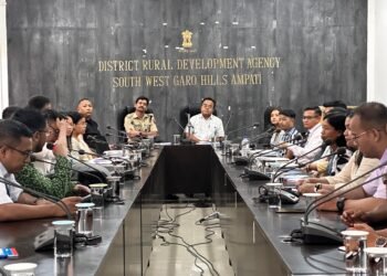 MCS trainee officers on exposure trip to South West Garo Hills