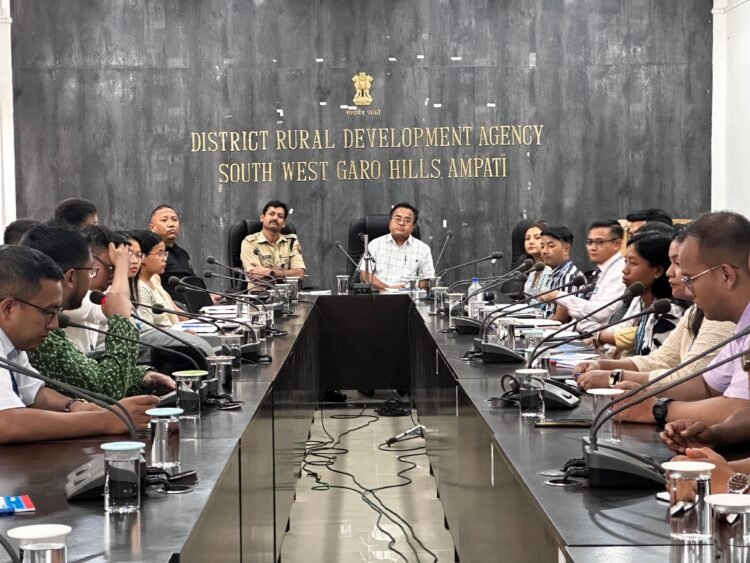 MCS trainee officers on exposure trip to South West Garo Hills