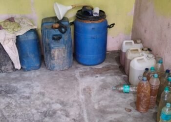 Illegal fuel seller caught by Ri-Bhoi police