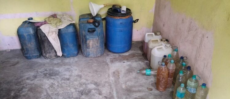 Illegal fuel seller caught by Ri-Bhoi police