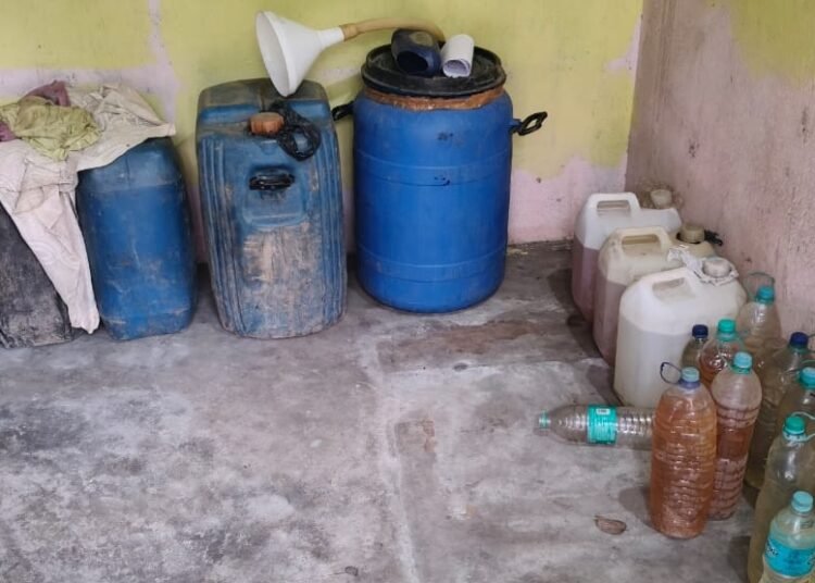 Illegal fuel seller caught by Ri-Bhoi police