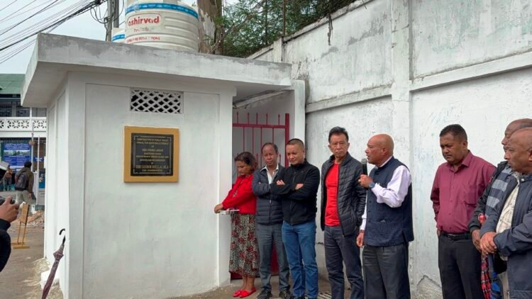 Traffic police booth, restroom opened in Laban