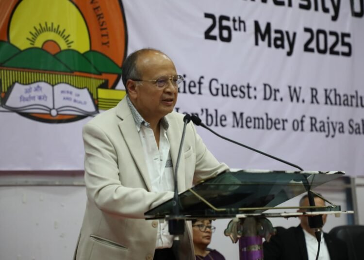 ‘Crises are blessings’: Rajya Sabha MP on NEHU turmoil