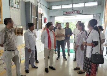 Mukul inspects Chokpot CHC