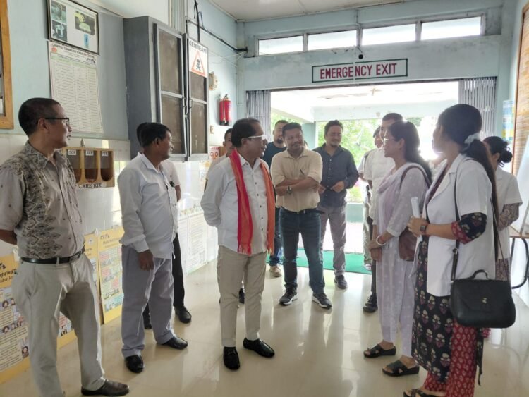 Mukul inspects Chokpot CHC