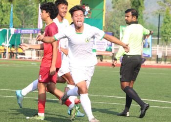 U-20 Men’s National Football C’ship: Ricky Kharkongor goal propels Meghalaya into semifinals