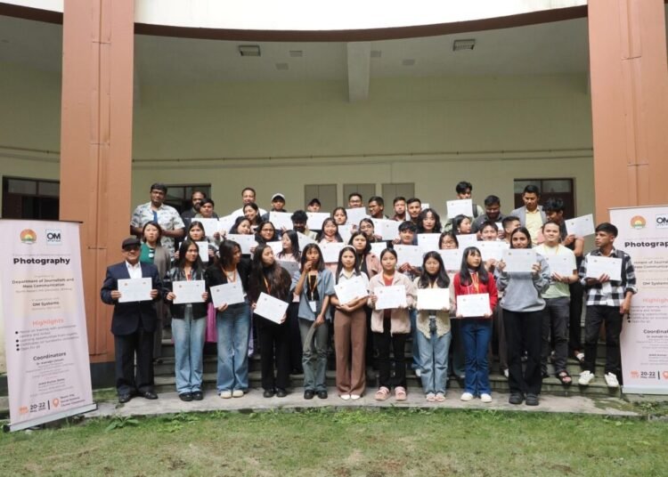Professional photography workshop concludes in NEHU