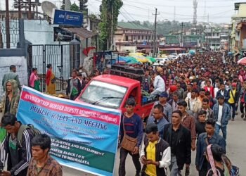 Thousands rally in Jowai to demand Block 1 retransfer to Meghalaya