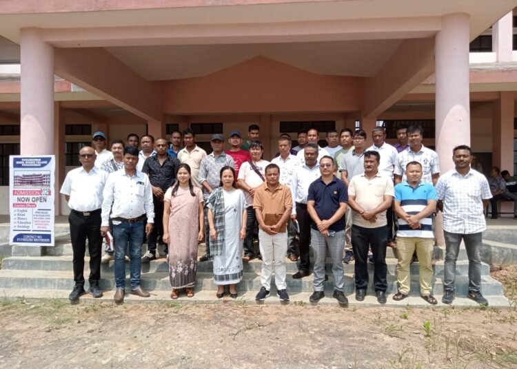 Sosthenes inspects Patharkhmah Model Degree College ahead of formal opening