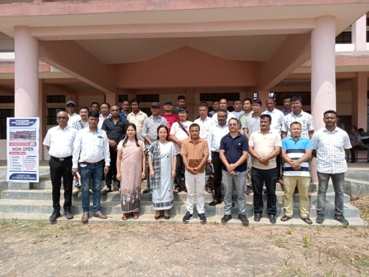 Sosthenes inspects Patharkhmah Model Degree College ahead of formal opening