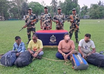 4 Bangladeshis held in Meghalaya