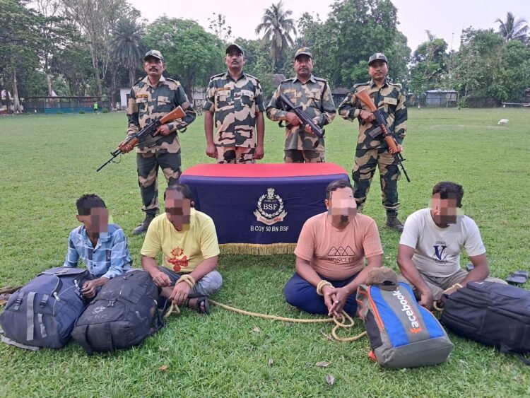 4 Bangladeshis held in Meghalaya