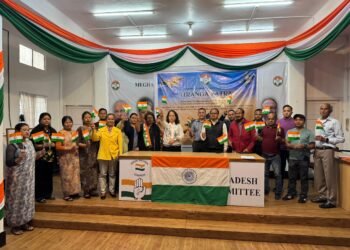 Meghalaya Mahila Congress pays tribute to armed forces amid India-Pakistan tensions