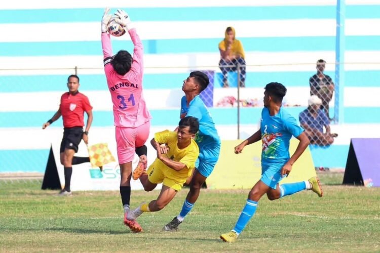 7th Khelo India Youth Games: Meghalaya football team qualify for semis