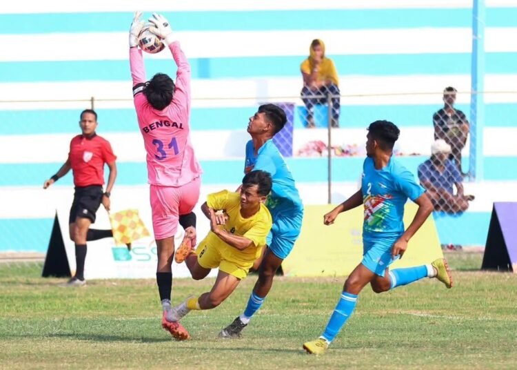7th Khelo India Youth Games: Meghalaya football team qualify for semis