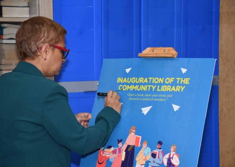 Community library opens in Laitumkhrah