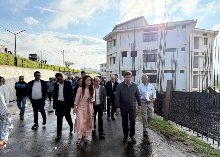 CM visits Shillong engineering college