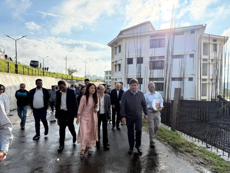 CM visits Shillong engineering college