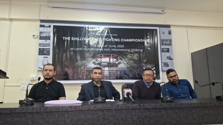Shillong cage fighting championship on June 28