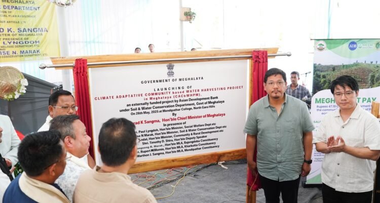 Initiatives to advance climate action & adaptation launched in Meghalaya