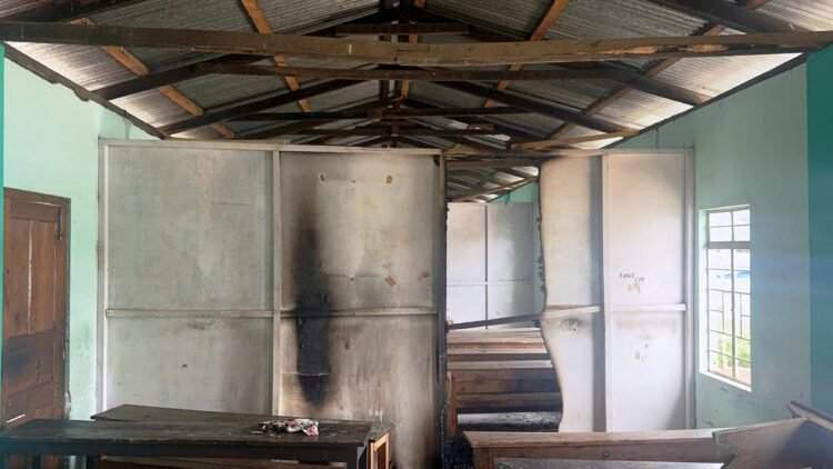 Umsning school suffers arson attack