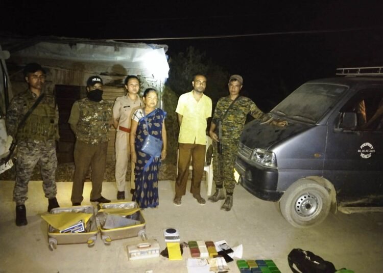 65-year-old woman, driver caught with drugs in EJH