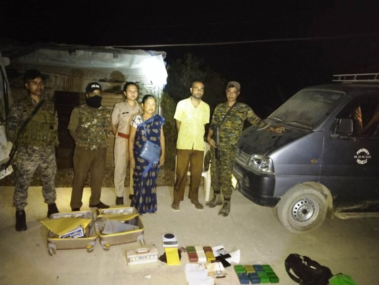 65-year-old woman, driver caught with drugs in EJH