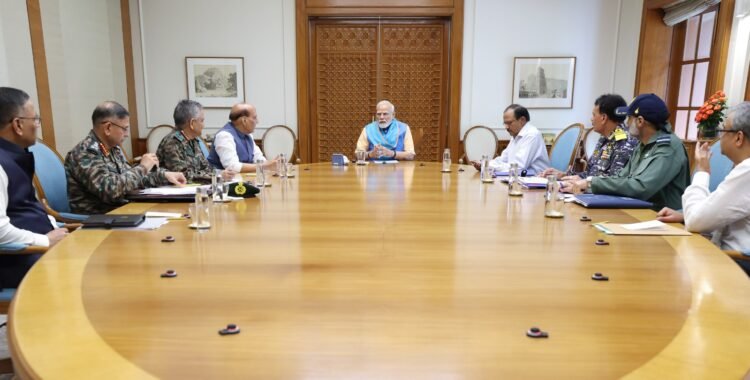 Indo-Pak: PM Modi chairs high-level meeting