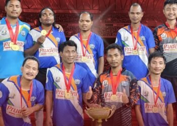 Northeast team champions of 1st Blind Football Premier League