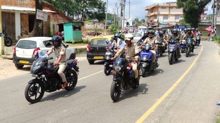 Bike rally against drugs held in Jowai