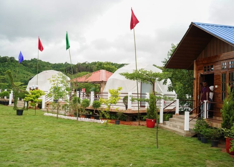 New glamping site inaugurated in South Garo Hills