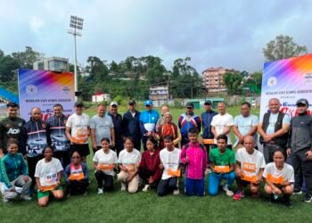 Wankyrmen L Mawphlang & Filinza Hansepi cruise to victory Shillong 10K Run 2025