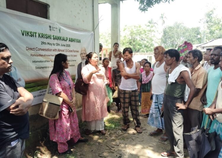 Kharif crop programme reaches 63 villages