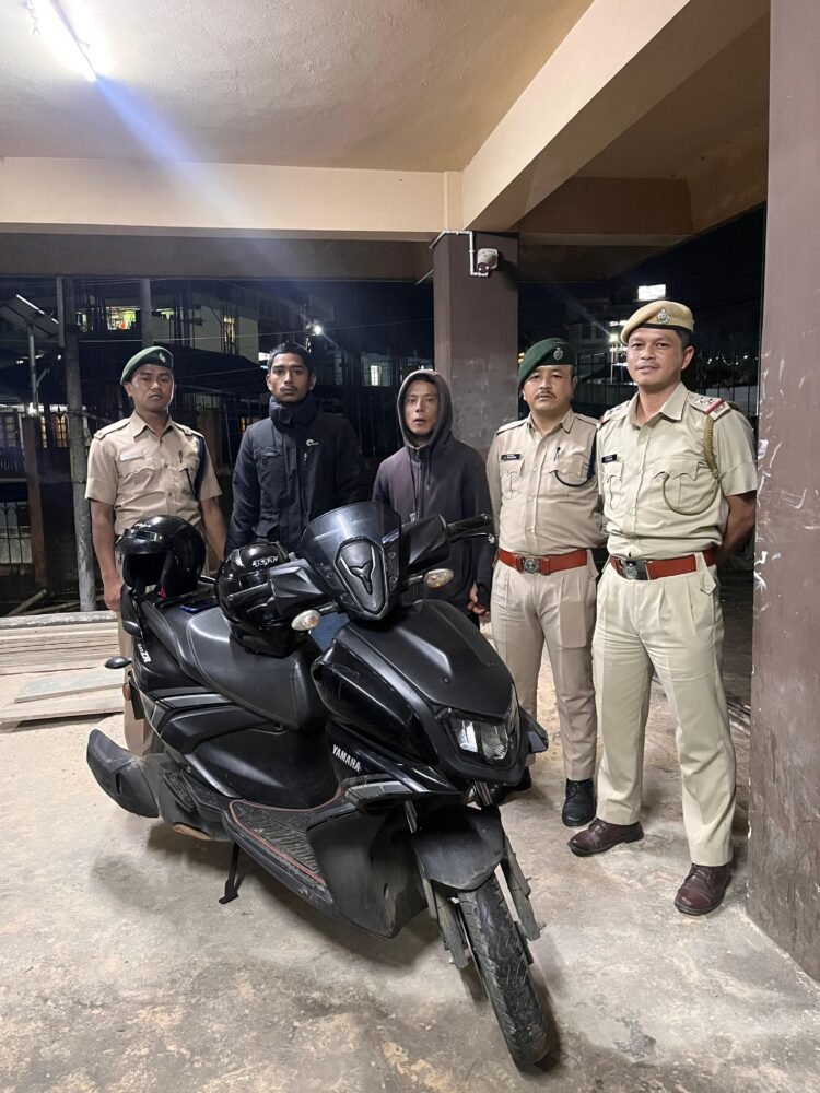Scooty-borne robbers arrested after string of night time crimes