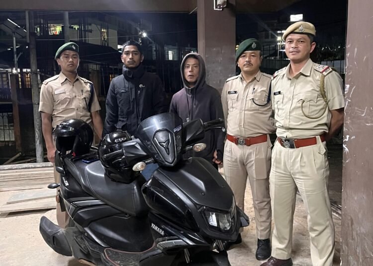 Scooty-borne robbers arrested after string of night time crimes