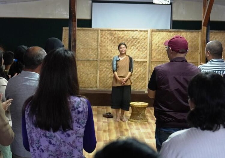 MLCU students immersed in workshop on storytelling through theatre