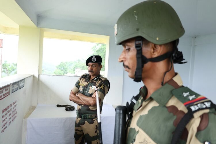 BSF top brass reviews operational preparedness & security on M’laya visit