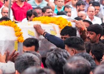 Body of Raja Raghuvanshi reaches Indore; kin insist on CBI probe