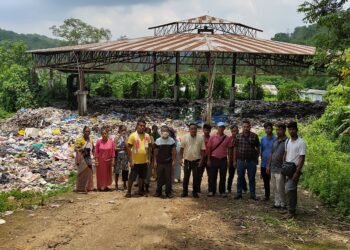 Nongpoh residents shuts down Umshangling dumping ground