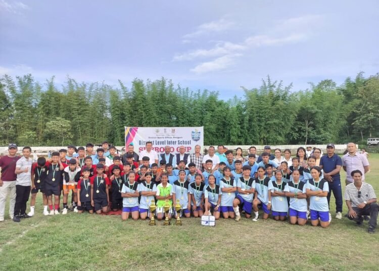 Nongjri Pres, Mawtneng UP & Sec School win Ri-Bhoi Subroto Cup titles