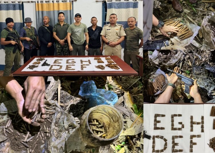 Suspected GNLA, ULFA arms & ammo cache found in EGH