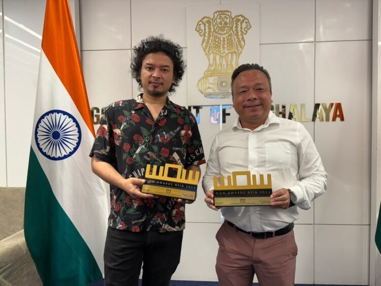 Meghalaya Govt bags gold for Cherry Blossom Fest at Wow Awards Asia 2025