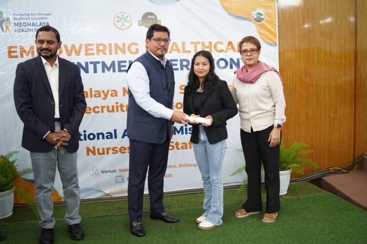 CM hands over appointment letters to nurses & health staff