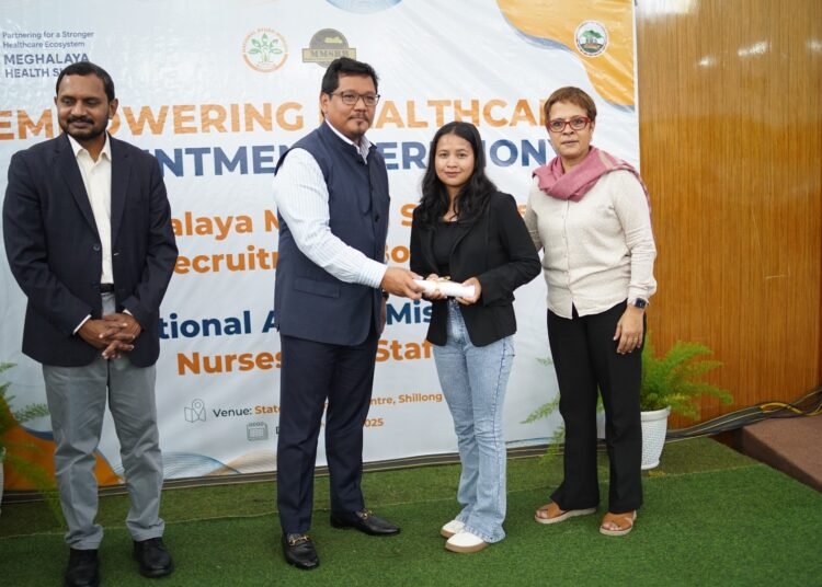 CM hands over appointment letters to nurses & health staff