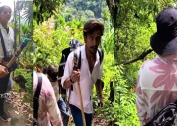 CAUGHT ON CAM: Tourist ‘accidentally captures Raja, Sonam & 3 accused in Nongriat