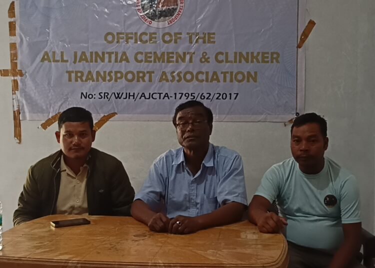 Truck associations in Jaintia Hills split  