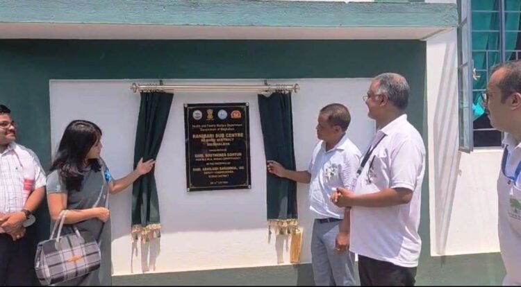 New health sub-centre opens in Jirang area