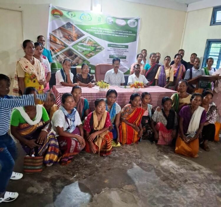 Workshop on skill development on sericulture & livelihood improvement held in NGH
