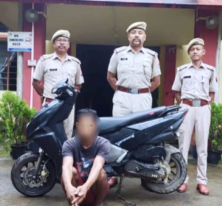 NGH police recover stolen scooty, 1 held