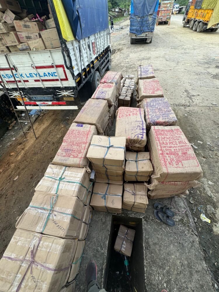 IMFL seized at Dighorkhal toll gate